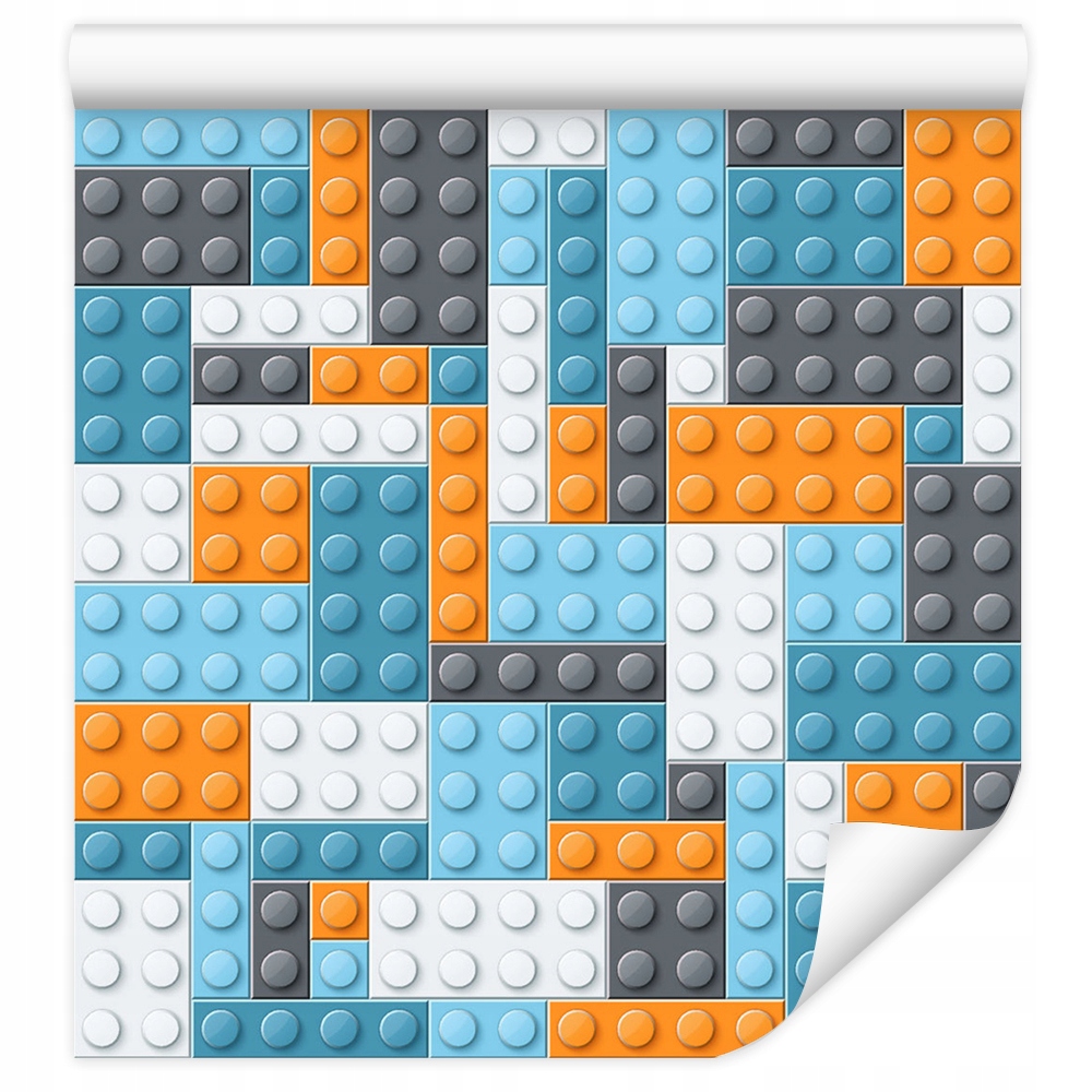 Tapeta do izby tínedžera - Lego kocky